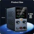 thumbnail image 5 of Laboratory Power Supply Adjustable With USB Output Display Lab Bench DC Power Supply ,High Powerful, 5 of 5