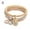 5#, variant on Isvgxsz Easter Gifts for Women Multilayer Bracelets - 3Pcs Gold/Silver/Rose Gold Corn Chain Bracelet for Women Heart Shaped Stretch Bracelet Easter Decor
