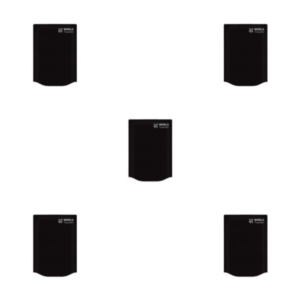 Cubierta de Equipaje Toystoory Maleta de Viaje Desmontable Negro 20 Pulgadas