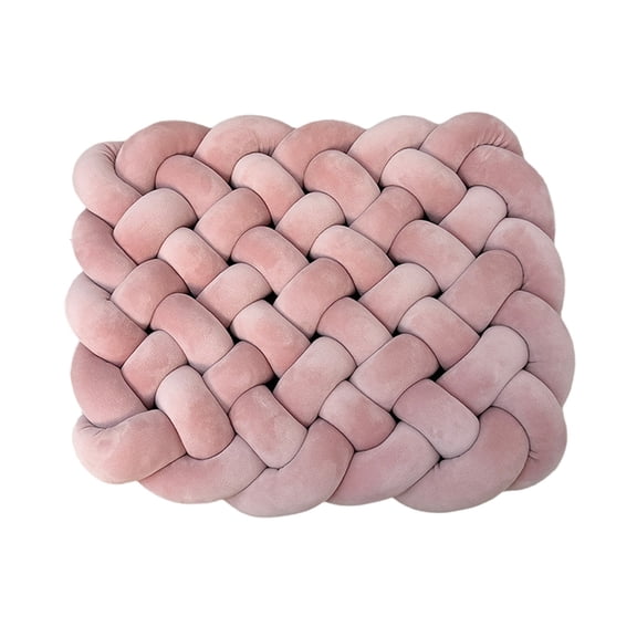 Fasiaou Comfort Square Large Pillows Seating for Adults, Tufted Corduroy Floor Cushions for Living Room Tatami,Pink