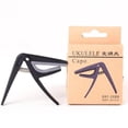 thumbnail image 4 of Single Handed Quick Change Ukulele Capo with Silicone Pad, Ergonomic Design for Easy Key Adjustment, Protecting Instrument from Scratches, 4 of 7