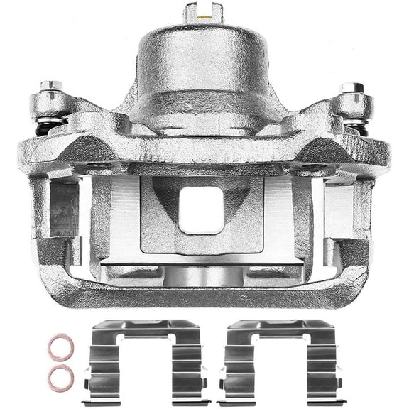 A-Premium Disc Brake Caliper Assembly with Bracket Compatible with Nissan Sentra 2000-2006 Front Left Driver Side