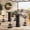 Black, variant on Tribesigns Round Bar Table with 2 barstools, Industrial Bistro Sets, Black