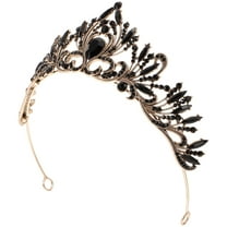 Rhinestone Crown Headband for Girl Accessories Reveal Tiara Bride