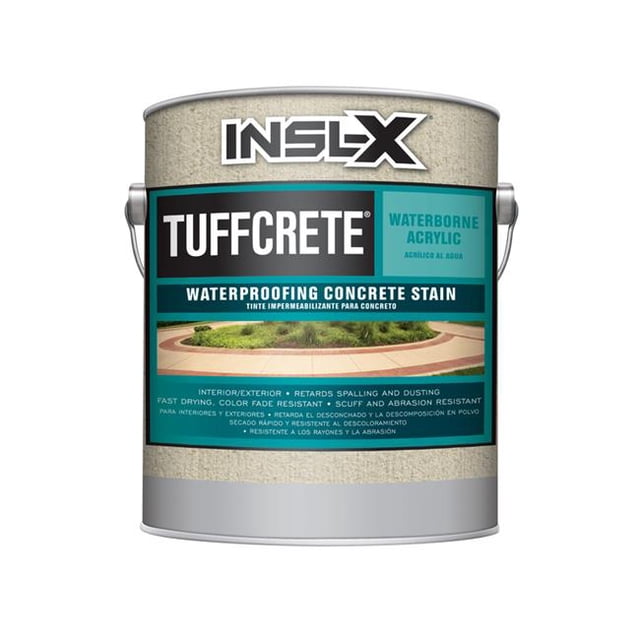 Insl-X 1 gal TuffCrete Gray Pearl Water-Based Stain Acrylic Concrete