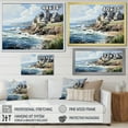 thumbnail image 4 of Designart "Coastal Village in Brittany French Coastal Beauty I" Nautical & Beach Floater Framed Canvas Wall Art, 4 of 7