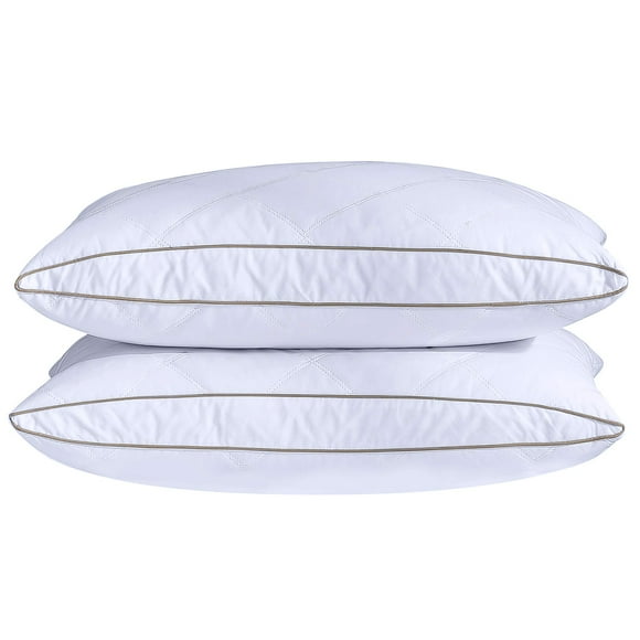 Almohadas de plumas de ganso puredown® estándar, juego de 2