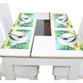 thumbnail image 4 of Ryvnso Placemats Set of 4 Rabbit and Egg Dining Mats Heat-Resistant Non-Slip Washable Table Mat, 4 of 8
