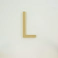 thumbnail image 4 of Package of 1, 10 Inch X 1/2" Thickness MDF Letter L in The Century Gothic Font, Thick, Upper Case for Art & Craft Project, Made in USA, 4 of 4
