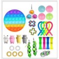 thumbnail image 1 of SUNSIOM Colorful Plastic Pop Tube, DIY Stretched Plastic Pop Sensory Toy, 1 of 1