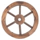 thumbnail image 1 of Wagon Wall Wall Decor Wood Crane Wheel Wood Wheel Decoration Wood Wheel Decor for Garage, 1 of 3