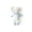 Blue-White, variant on Blue-White Mouse Handmade Amigurumi Stuffed Toy Knit Crochet Doll VAC