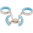 thumbnail image 4 of Lens Wearing Aids Contacts Lens Helper Portable Lenses Wearing Tools with Storage Case (Blue), 4 of 7