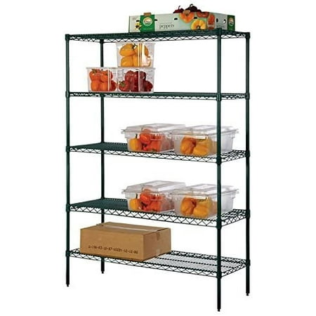 

21 Deep x 48 Wide x 86 High 5 Tier Freezer Starter Shelving Unit