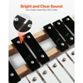 thumbnail image 3 of VEVOR Glockenspiel Xylophone, 27 Notes, Professional Xylophone Percussion Instrument, with Metal Keys, Includes 4 Mallets, Carrying Bag, Beginner Musical Instrument for Adults and Kids Music Teaching, 3 of 9