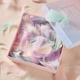 thumbnail image 2 of 100pcs White Pink Swan Feather Plumes Natural Goose Feathers Floating For Gift Boxes Filler Supplies DIY Wedding Home Decoration, 2 of 4