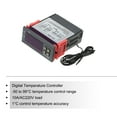 thumbnail image 3 of Unique Bargains 12V DC LED Digital Temperature Controller Thermostat Heating Cooling 50 to 99C STC1000 Relay Output, 3 of 5