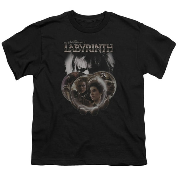Labyrinth - Globes - Youth Short Sleeve Shirt - Large