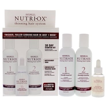 Extremely Thin Chemically Treated Hair Starter Kit By Nutri Ox