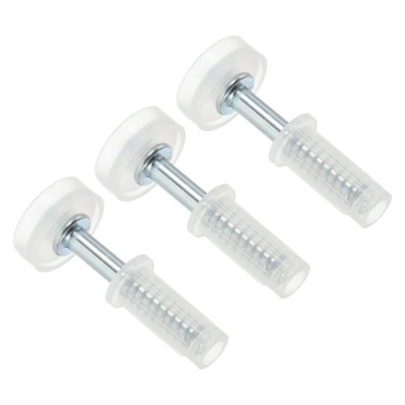 Uxcell Bifold Door Hardware Bi-Fold Door Top Guide Wheel Roller Repair Part Kit 3