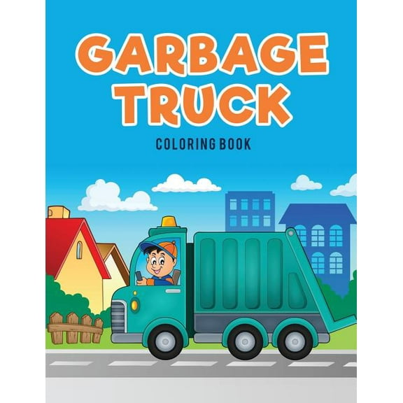Garbage Truck Coloring Book