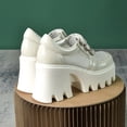 thumbnail image 4 of Zapatos de plataforma 2023 nuevos zapatos de mujer de punta redonda y suela gruesa para otoño, 4 of 5