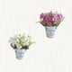 thumbnail image 3 of macetas de hojalata con forma de margarita americana, simulación de plantas, decoración de paisajes falsos, macetas para el hogar, la oficina y el balcón (colores variados), 3 of 7