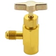 thumbnail image 1 of 1/4 Sae M14 Thread Adapter R-134a Automotive Air Valve, 1 of 4