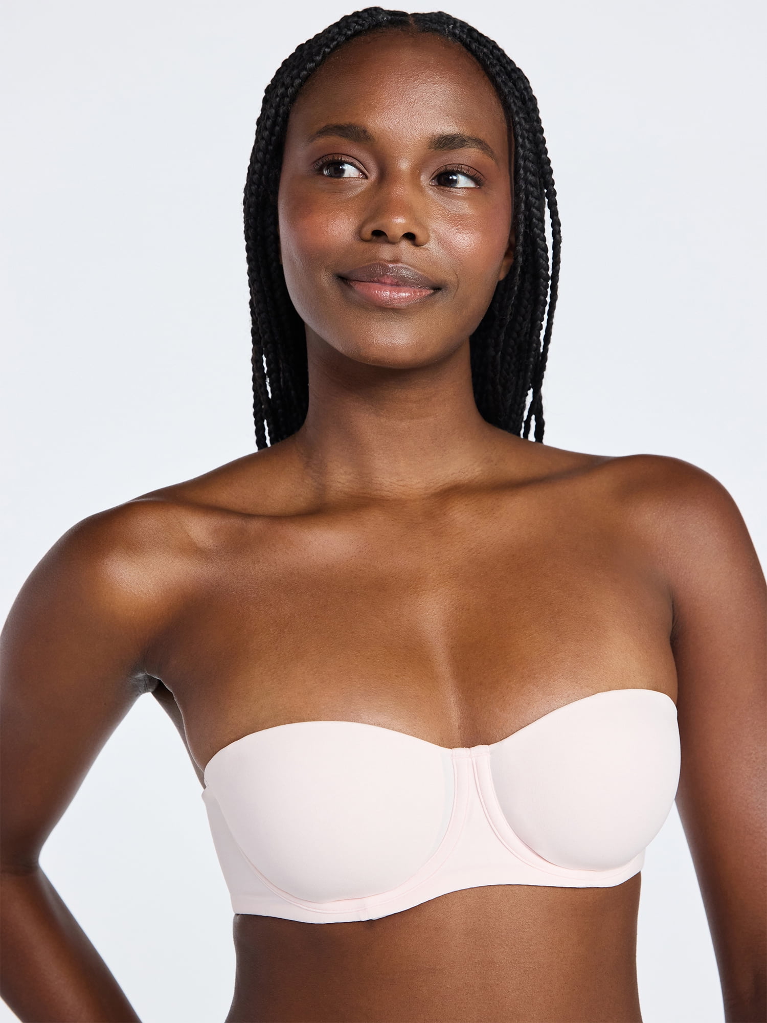 Joyspun Women's Strapless Easy Multiway Bra, Sizes 34A-40D