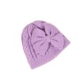 thumbnail image 3 of ITFABS Kids Woolen Hat, Solid Color Bowknot Knitted Cap Earmuffs Hat Beanie, 3 of 9