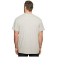 thumbnail image 2 of Nautica Men's Big & Tall Solid Crew Neck Short-Sleeve Pocket T-Shirt, Grey Heather, LT Tall, 2 of 3