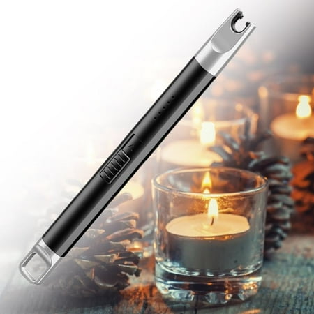 

USB Charging Pulse Igniter Windproof Electronic Igniter Lighter Candle Lighter for Gas Fireworks Barbecue