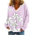 thumbnail image 2 of Cárdigan informal para mujer, chaqueta con botones estampados, abrigo de moda, blusa de poliéster para mujer, 2 of 5