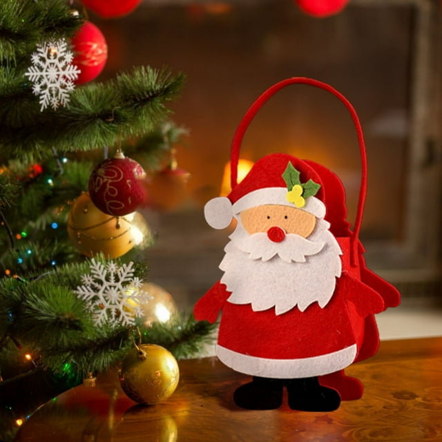 BKER Christmas Bag Kids Candy With Cartoon Santa Tree Perfect For Giving And Festive On Silent Night