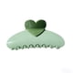 thumbnail image 1 of Pinza para el pelo con forma de corazón - Pinza grande de plástico de 5.1 pulgadas para cabello grueso Accesorio bonito para el cabello Una horquilla, 1 of 1