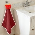 thumbnail image 2 of Sentmoon Bath Towels Bath Towels Thickened Hand Towel Hangable Kitchen Cloth Cartoons Cute Hand Towel for Children Thickened and Hangable Towel for BBQ and Camping, 2 of 7