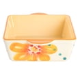 thumbnail image 3 of Spice by Tia Mowry Goji Blossom Square Hand-Painted Ceramic Bakeware, 3 of 5