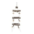 thumbnail image 2 of Wooden Chewing Toy Parrots Stairs, Three Layers Climbing Ladder Parrots Wood Stairs, for Parrots, 2 of 8
