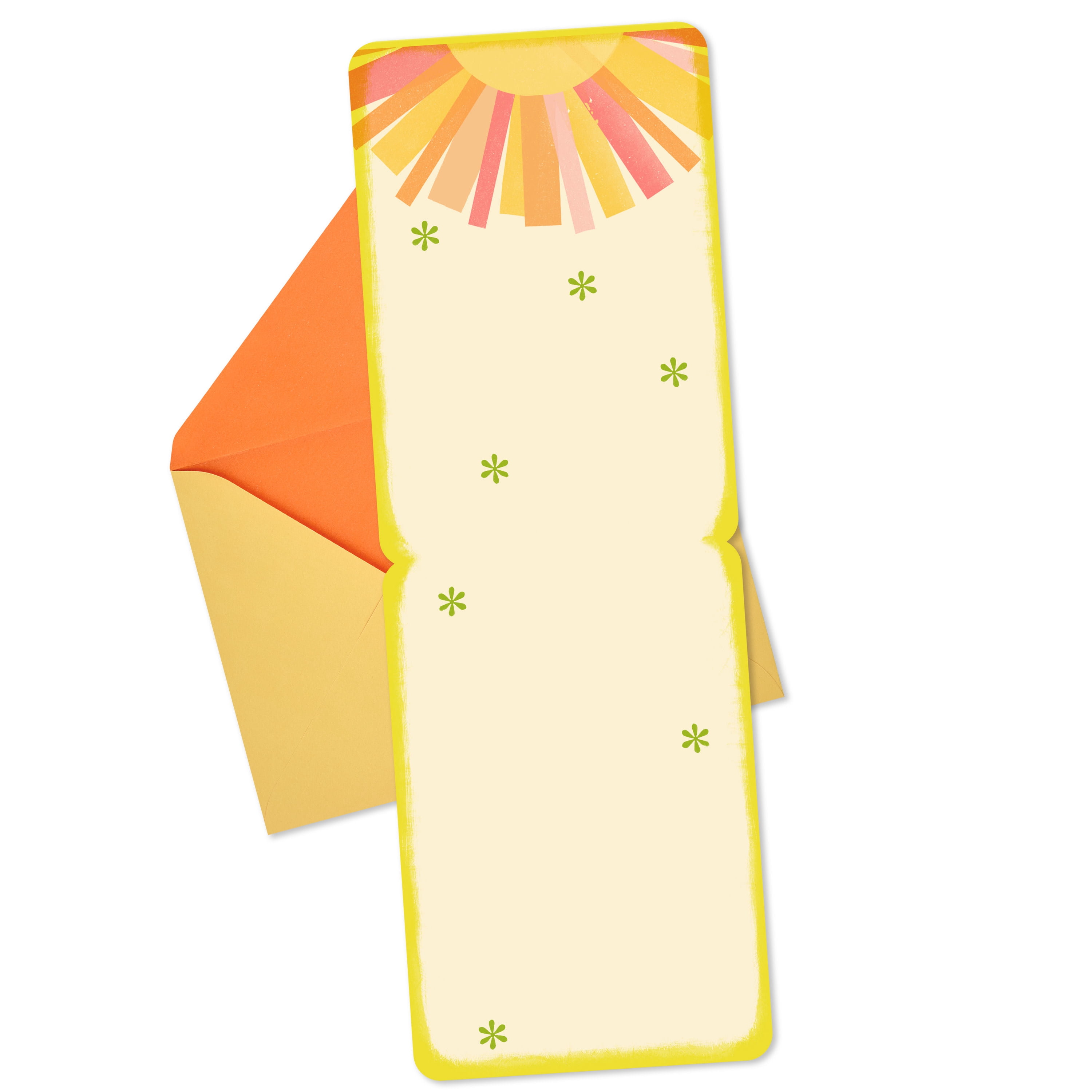 Hallmark Just Because Blank Card (Smiling Golden Retriever)