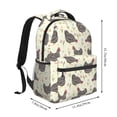 thumbnail image 2 of Disketp Funny Chicken Mochila Estampada para Hombre y Mujer – Mochila Ligera Clásica con Múltiples Bolsillos para Universidad, Trabajo y Viajes-One Size, 2 of 5