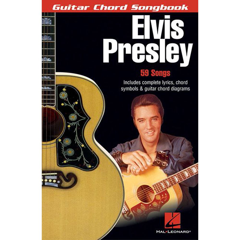 Guitar Chord Songbooks Elvis Presley Guitar Chord Songbook (6 Inch. X 9 Inch.) (Paperback