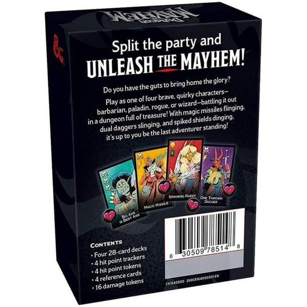 D&D Dungeon Mayhem Board Game for Office Breakroom Fun - Walmart