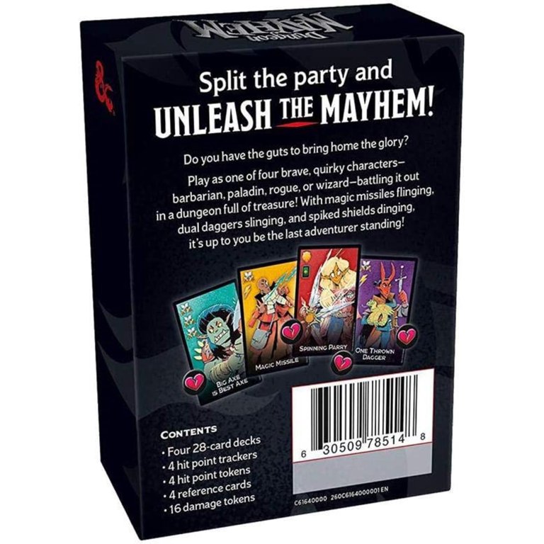 D&D Dungeon Mayhem Board Game - Walmart.com