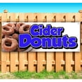 thumbnail image 2 of Cider Donuts 13 oz Vinyl Banner With Metal Grommets, 2 of 5