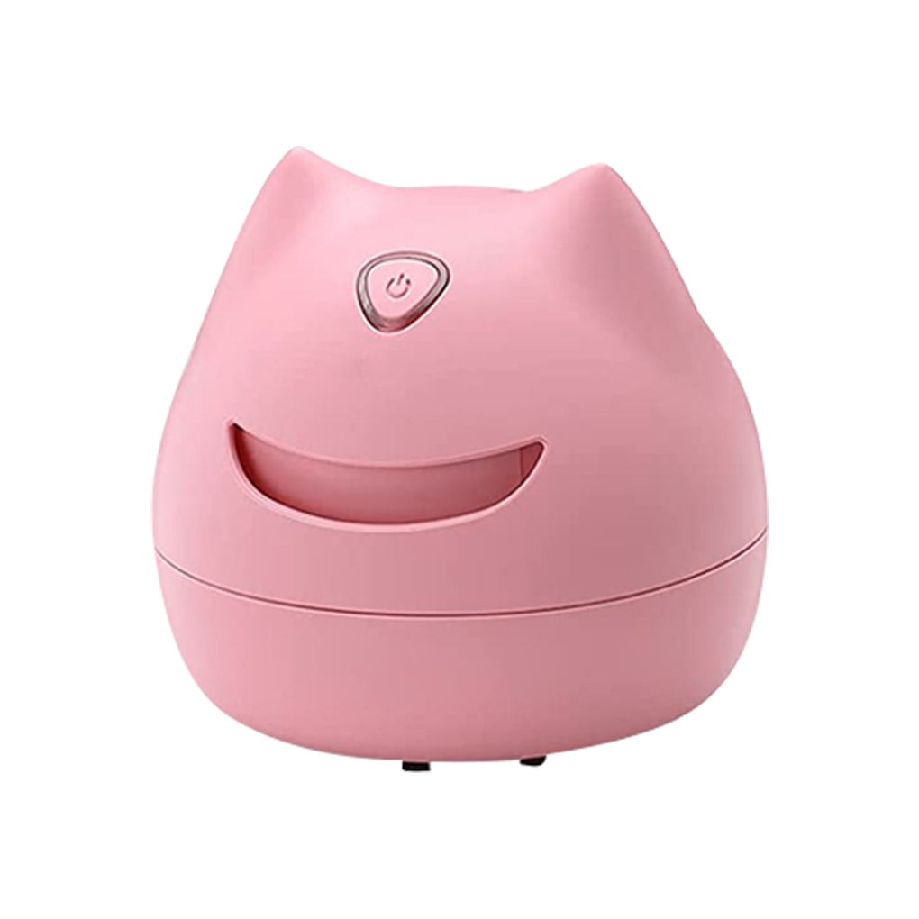ROBOT-GXG Desktop Vacuum Mini Student Desk Dust Remover Portable Crumbs Catcher Wireless Washing Tool, Red