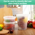 thumbnail image 6 of 50 Set Deli Containers with Lids,Plastic Deli Food Storage Containers,Leakproof Soup Containers with Airtight Lids,Stackable,Dishwasher,Microwave Safe (16oz-25Set, 32oz-25 Set), 6 of 7