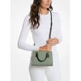 thumbnail image 5 of Michael Kors Outlet Marilyn Small Color-Block Saffiano Leather Messenger Bag - Moss Multi, 5 of 5