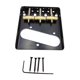 thumbnail image 2 of Juego de puente de guitarra, pieza de repuesto, diseño vintage, herramientas de luthier, fácil de instalar negro, 2 of 9