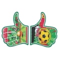 thumbnail image 2 of Foam Finger Cheering Gloves, EVA Fan Hand Gloves Lightweight Comfortable Reusable Sports Supporter Accessory Easy Wave Durable Design for Stadium Events Parties Team Fans, 2 of 5