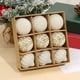 thumbnail image 1 of Uuiauoio Flocked Velvet Christmas Tree Ball Ornaments Set, Decorative Hanging Baubles, Christmas Balls Ornaments，Christmas Tree Decorations Can Also Be Used For Other Party, 1 of 8